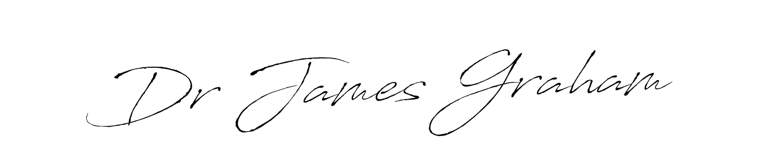 Design your own signature with our free online signature maker. With this signature software, you can create a handwritten (Antro_Vectra) signature for name Dr James Graham. Dr James Graham signature style 6 images and pictures png