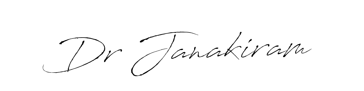 How to make Dr Janakiram signature? Antro_Vectra is a professional autograph style. Create handwritten signature for Dr Janakiram name. Dr Janakiram signature style 6 images and pictures png