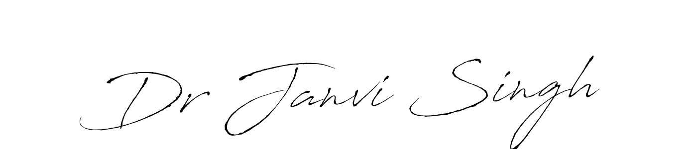 Also we have Dr Janvi Singh name is the best signature style. Create professional handwritten signature collection using Antro_Vectra autograph style. Dr Janvi Singh signature style 6 images and pictures png