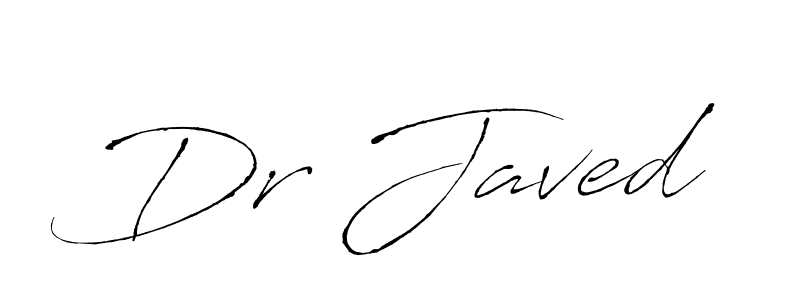 Use a signature maker to create a handwritten signature online. With this signature software, you can design (Antro_Vectra) your own signature for name Dr Javed. Dr Javed signature style 6 images and pictures png