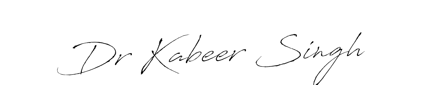 The best way (Antro_Vectra) to make a short signature is to pick only two or three words in your name. The name Dr Kabeer Singh include a total of six letters. For converting this name. Dr Kabeer Singh signature style 6 images and pictures png