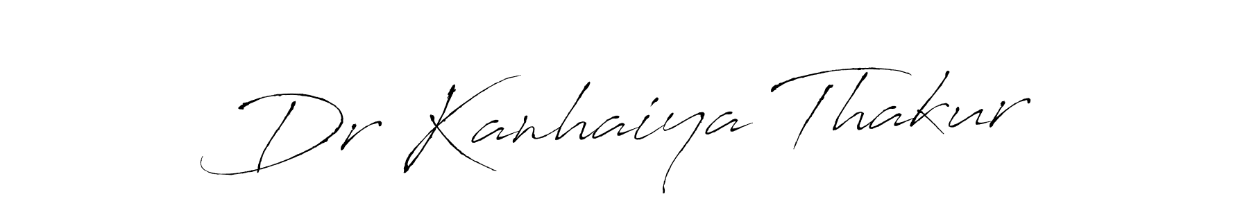 How to make Dr Kanhaiya Thakur signature? Antro_Vectra is a professional autograph style. Create handwritten signature for Dr Kanhaiya Thakur name. Dr Kanhaiya Thakur signature style 6 images and pictures png