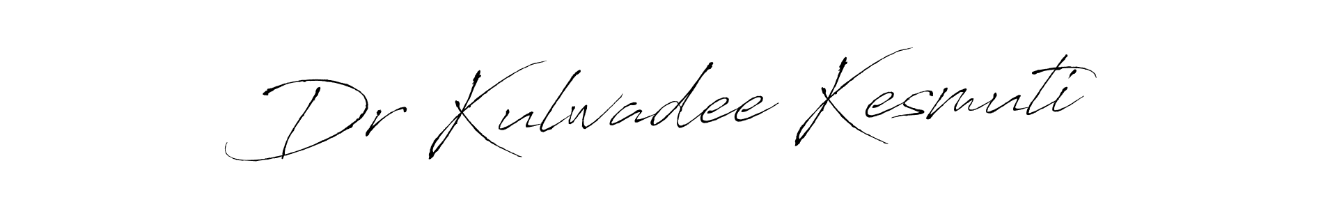 Also we have Dr Kulwadee Kesmuti name is the best signature style. Create professional handwritten signature collection using Antro_Vectra autograph style. Dr Kulwadee Kesmuti signature style 6 images and pictures png