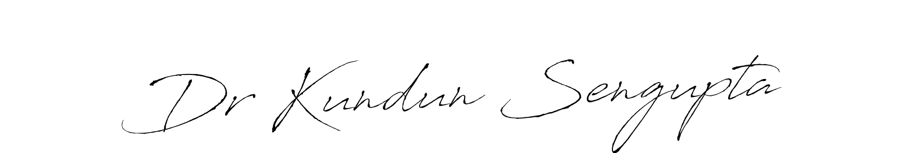 How to make Dr Kundun Sengupta name signature. Use Antro_Vectra style for creating short signs online. This is the latest handwritten sign. Dr Kundun Sengupta signature style 6 images and pictures png