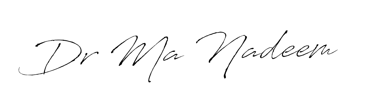Here are the top 10 professional signature styles for the name Dr Ma Nadeem. These are the best autograph styles you can use for your name. Dr Ma Nadeem signature style 6 images and pictures png