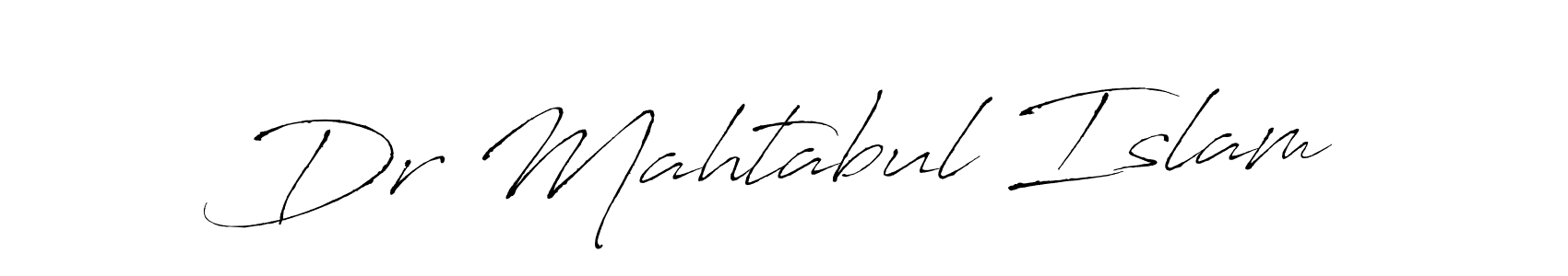 Make a short Dr Mahtabul Islam signature style. Manage your documents anywhere anytime using Antro_Vectra. Create and add eSignatures, submit forms, share and send files easily. Dr Mahtabul Islam signature style 6 images and pictures png