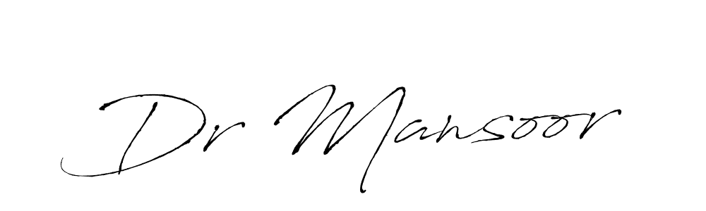 Make a beautiful signature design for name Dr Mansoor. Use this online signature maker to create a handwritten signature for free. Dr Mansoor signature style 6 images and pictures png