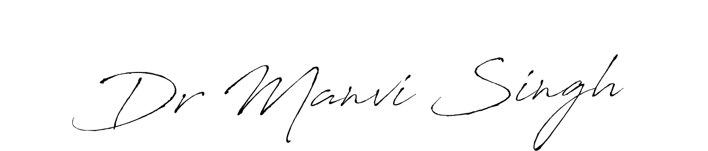 Dr Manvi Singh stylish signature style. Best Handwritten Sign (Antro_Vectra) for my name. Handwritten Signature Collection Ideas for my name Dr Manvi Singh. Dr Manvi Singh signature style 6 images and pictures png