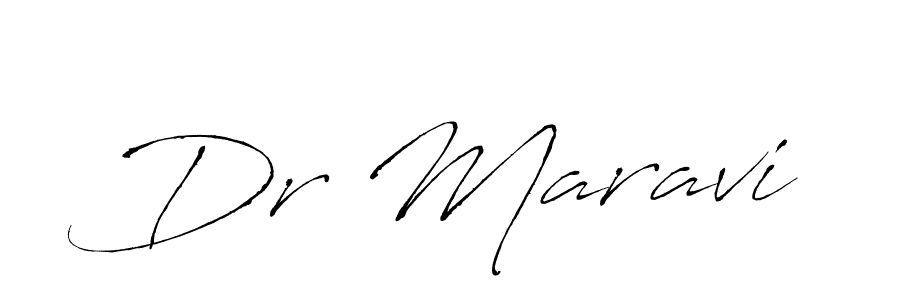 Dr Maravi stylish signature style. Best Handwritten Sign (Antro_Vectra) for my name. Handwritten Signature Collection Ideas for my name Dr Maravi. Dr Maravi signature style 6 images and pictures png