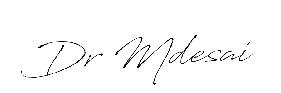 Also we have Dr Mdesai name is the best signature style. Create professional handwritten signature collection using Antro_Vectra autograph style. Dr Mdesai signature style 6 images and pictures png