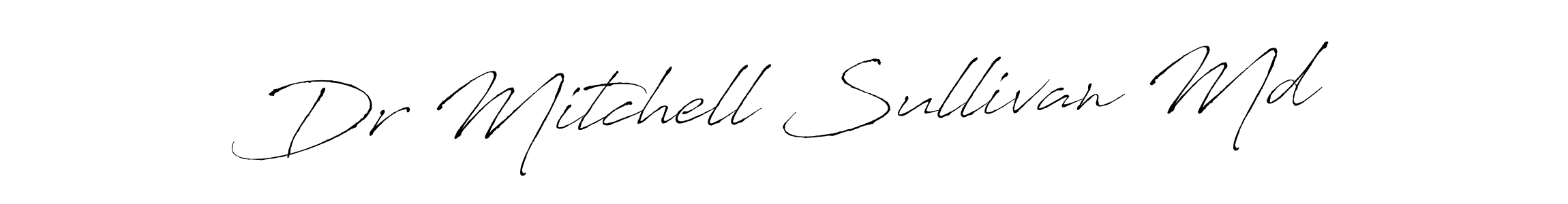 Create a beautiful signature design for name Dr Mitchell Sullivan Md. With this signature (Antro_Vectra) fonts, you can make a handwritten signature for free. Dr Mitchell Sullivan Md signature style 6 images and pictures png