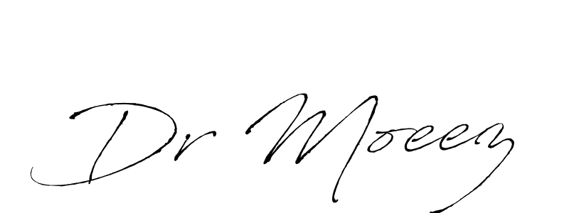 You should practise on your own different ways (Antro_Vectra) to write your name (Dr Moeez) in signature. don't let someone else do it for you. Dr Moeez signature style 6 images and pictures png