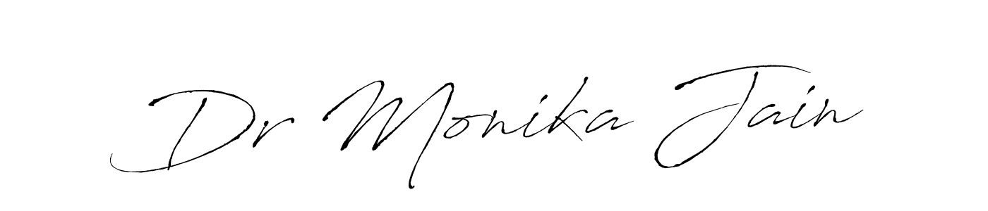 Make a beautiful signature design for name Dr Monika Jain. Use this online signature maker to create a handwritten signature for free. Dr Monika Jain signature style 6 images and pictures png
