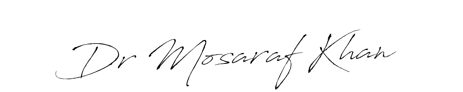 How to make Dr Mosaraf Khan signature? Antro_Vectra is a professional autograph style. Create handwritten signature for Dr Mosaraf Khan name. Dr Mosaraf Khan signature style 6 images and pictures png