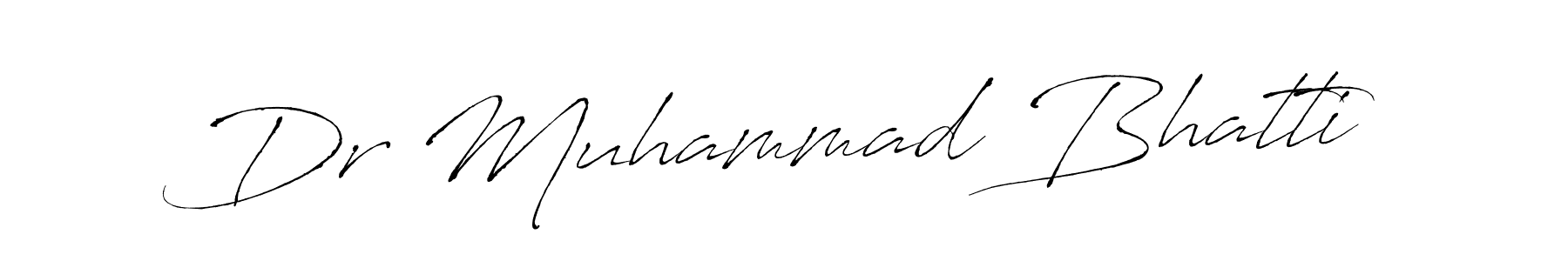 Also we have Dr Muhammad Bhatti name is the best signature style. Create professional handwritten signature collection using Antro_Vectra autograph style. Dr Muhammad Bhatti signature style 6 images and pictures png