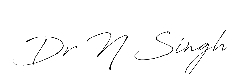 It looks lik you need a new signature style for name Dr N Singh. Design unique handwritten (Antro_Vectra) signature with our free signature maker in just a few clicks. Dr N Singh signature style 6 images and pictures png