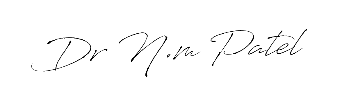 Once you've used our free online signature maker to create your best signature Antro_Vectra style, it's time to enjoy all of the benefits that Dr N.m Patel name signing documents. Dr N.m Patel signature style 6 images and pictures png