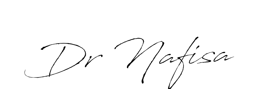 Create a beautiful signature design for name Dr Nafisa. With this signature (Antro_Vectra) fonts, you can make a handwritten signature for free. Dr Nafisa signature style 6 images and pictures png