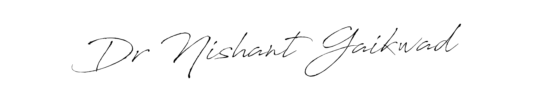 You can use this online signature creator to create a handwritten signature for the name Dr Nishant Gaikwad. This is the best online autograph maker. Dr Nishant Gaikwad signature style 6 images and pictures png
