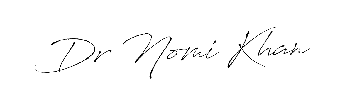 You can use this online signature creator to create a handwritten signature for the name Dr Nomi Khan. This is the best online autograph maker. Dr Nomi Khan signature style 6 images and pictures png