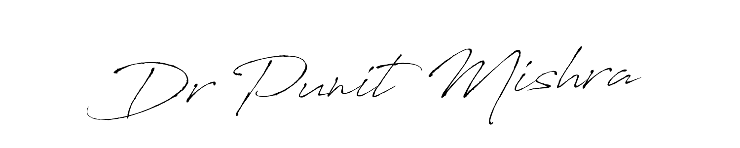 Use a signature maker to create a handwritten signature online. With this signature software, you can design (Antro_Vectra) your own signature for name Dr Punit Mishra. Dr Punit Mishra signature style 6 images and pictures png