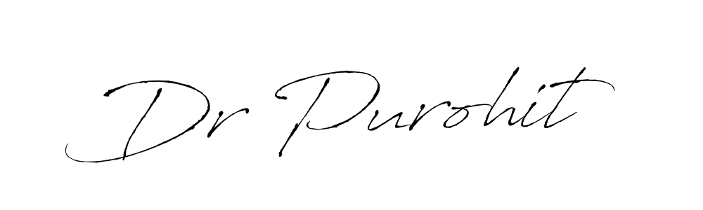 The best way (Antro_Vectra) to make a short signature is to pick only two or three words in your name. The name Dr Purohit include a total of six letters. For converting this name. Dr Purohit signature style 6 images and pictures png