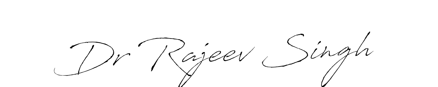 Dr Rajeev Singh stylish signature style. Best Handwritten Sign (Antro_Vectra) for my name. Handwritten Signature Collection Ideas for my name Dr Rajeev Singh. Dr Rajeev Singh signature style 6 images and pictures png