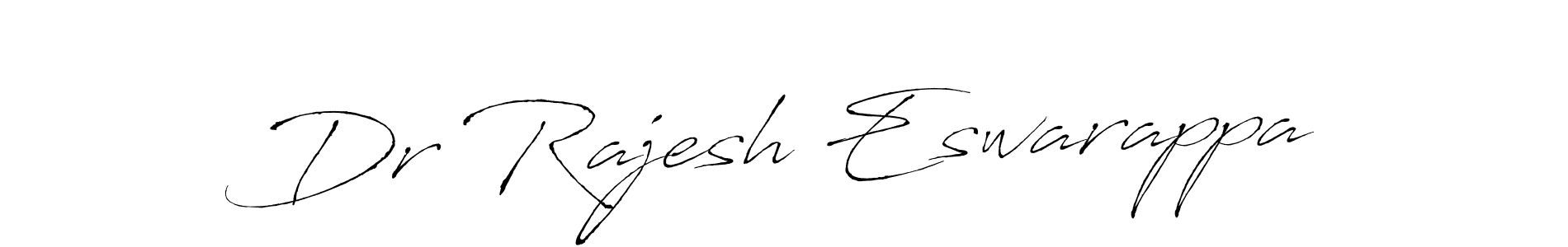 The best way (Antro_Vectra) to make a short signature is to pick only two or three words in your name. The name Dr Rajesh Eswarappa include a total of six letters. For converting this name. Dr Rajesh Eswarappa signature style 6 images and pictures png