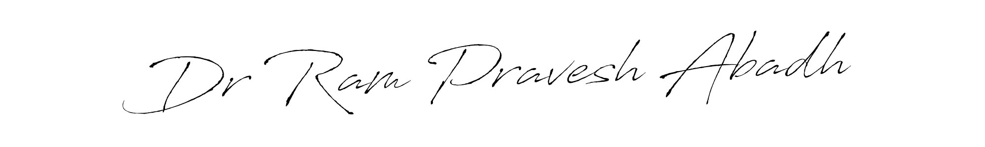 Also we have Dr Ram Pravesh Abadh name is the best signature style. Create professional handwritten signature collection using Antro_Vectra autograph style. Dr Ram Pravesh Abadh signature style 6 images and pictures png