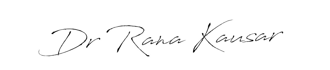 The best way (Antro_Vectra) to make a short signature is to pick only two or three words in your name. The name Dr Rana Kausar include a total of six letters. For converting this name. Dr Rana Kausar signature style 6 images and pictures png