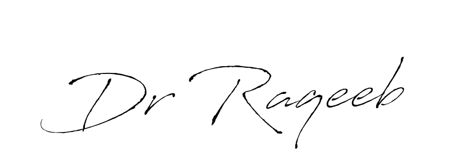 It looks lik you need a new signature style for name Dr Raqeeb. Design unique handwritten (Antro_Vectra) signature with our free signature maker in just a few clicks. Dr Raqeeb signature style 6 images and pictures png