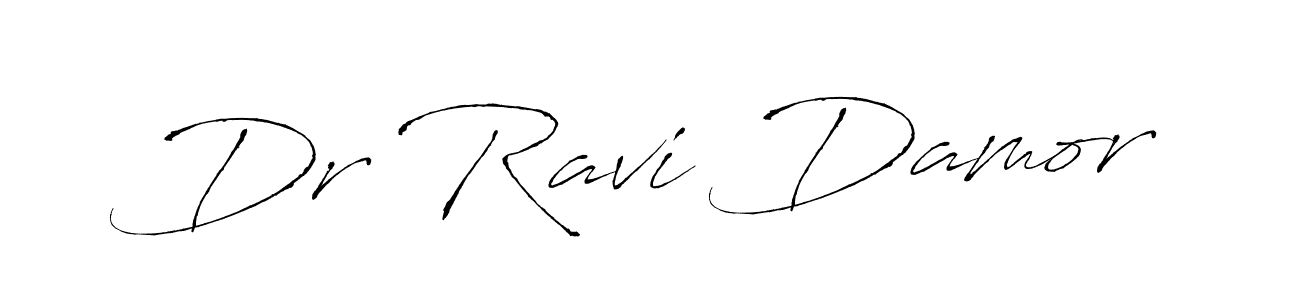 It looks lik you need a new signature style for name Dr Ravi Damor. Design unique handwritten (Antro_Vectra) signature with our free signature maker in just a few clicks. Dr Ravi Damor signature style 6 images and pictures png