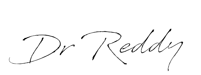 Make a beautiful signature design for name Dr Reddy. With this signature (Antro_Vectra) style, you can create a handwritten signature for free. Dr Reddy signature style 6 images and pictures png