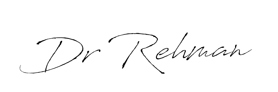 How to make Dr Rehman signature? Antro_Vectra is a professional autograph style. Create handwritten signature for Dr Rehman name. Dr Rehman signature style 6 images and pictures png