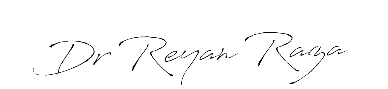 Also we have Dr Reyan Raza name is the best signature style. Create professional handwritten signature collection using Antro_Vectra autograph style. Dr Reyan Raza signature style 6 images and pictures png