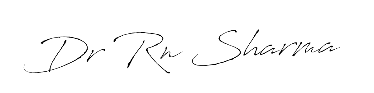 Antro_Vectra is a professional signature style that is perfect for those who want to add a touch of class to their signature. It is also a great choice for those who want to make their signature more unique. Get Dr Rn Sharma name to fancy signature for free. Dr Rn Sharma signature style 6 images and pictures png