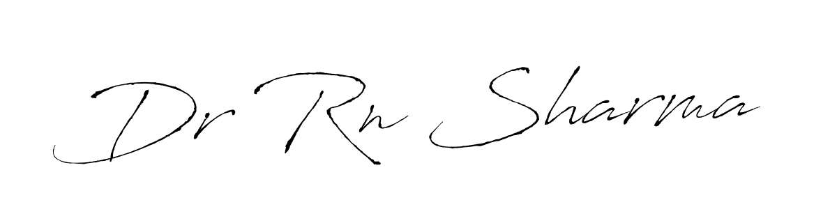 Also You can easily find your signature by using the search form. We will create Dr Rn Sharma name handwritten signature images for you free of cost using Antro_Vectra sign style. Dr Rn Sharma signature style 6 images and pictures png