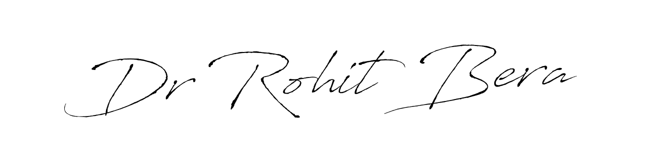 Create a beautiful signature design for name Dr Rohit Bera. With this signature (Antro_Vectra) fonts, you can make a handwritten signature for free. Dr Rohit Bera signature style 6 images and pictures png
