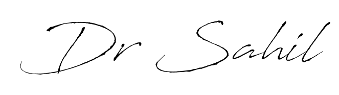 Turn your name Dr Sahil into a signature brand with Antro_Vectra styling. Download in standard PNG or transparent format anytime. Dr Sahil signature style 6 images and pictures png