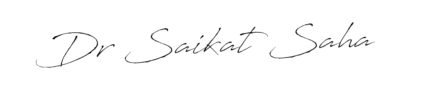 Antro_Vectra is a professional signature style that is perfect for those who want to add a touch of class to their signature. It is also a great choice for those who want to make their signature more unique. Get Dr Saikat Saha name to fancy signature for free. Dr Saikat Saha signature style 6 images and pictures png