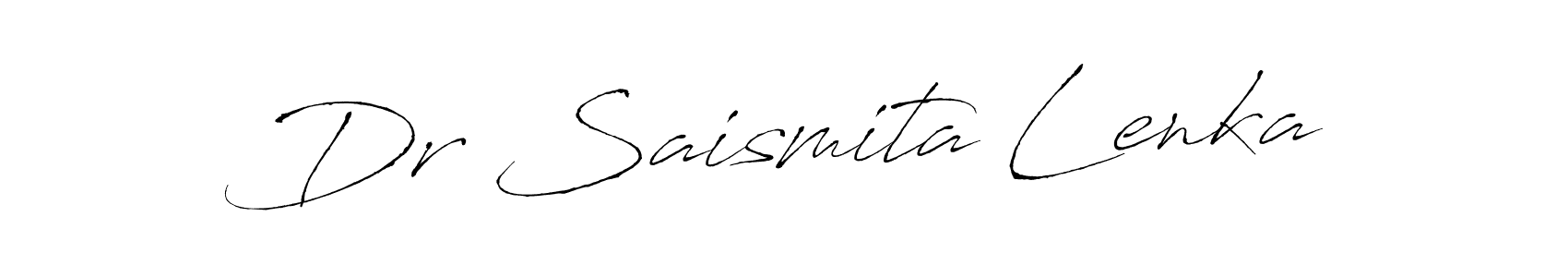 It looks lik you need a new signature style for name Dr Saismita Lenka. Design unique handwritten (Antro_Vectra) signature with our free signature maker in just a few clicks. Dr Saismita Lenka signature style 6 images and pictures png