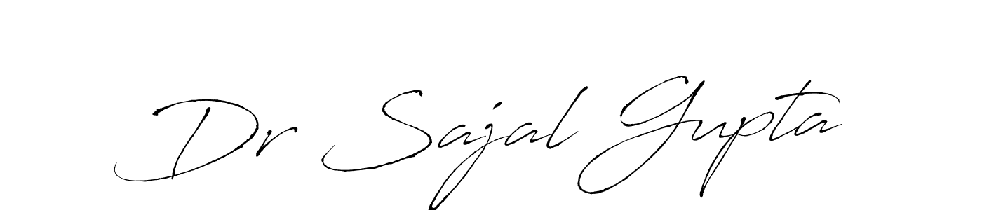 Also we have Dr Sajal Gupta name is the best signature style. Create professional handwritten signature collection using Antro_Vectra autograph style. Dr Sajal Gupta signature style 6 images and pictures png