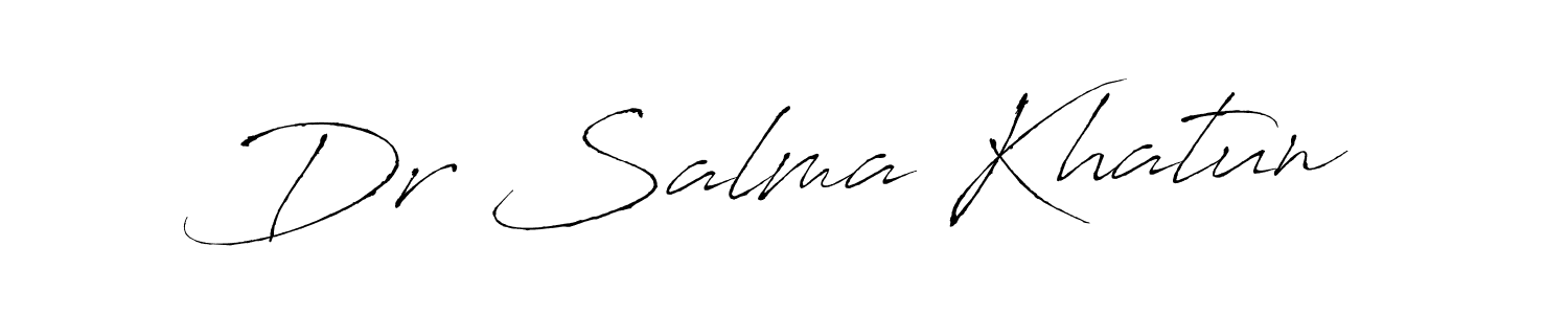 if you are searching for the best signature style for your name Dr Salma Khatun. so please give up your signature search. here we have designed multiple signature styles  using Antro_Vectra. Dr Salma Khatun signature style 6 images and pictures png