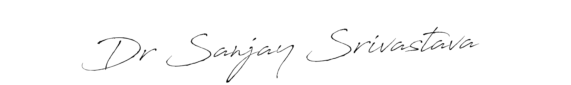 You should practise on your own different ways (Antro_Vectra) to write your name (Dr Sanjay Srivastava) in signature. don't let someone else do it for you. Dr Sanjay Srivastava signature style 6 images and pictures png