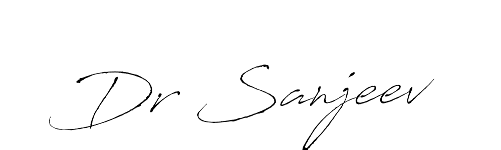 Antro_Vectra is a professional signature style that is perfect for those who want to add a touch of class to their signature. It is also a great choice for those who want to make their signature more unique. Get Dr Sanjeev name to fancy signature for free. Dr Sanjeev signature style 6 images and pictures png