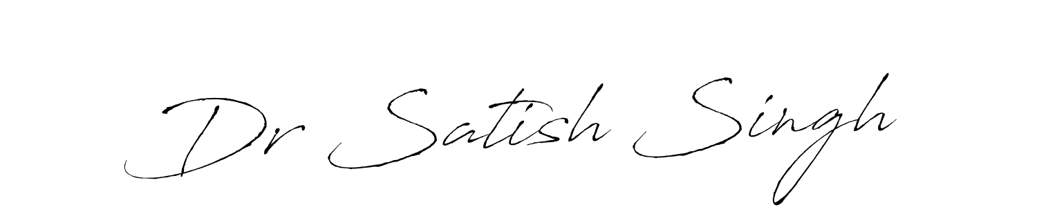 Once you've used our free online signature maker to create your best signature Antro_Vectra style, it's time to enjoy all of the benefits that Dr Satish Singh name signing documents. Dr Satish Singh signature style 6 images and pictures png