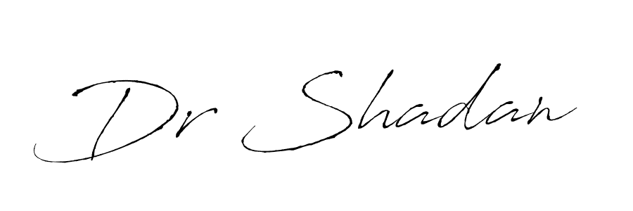 You should practise on your own different ways (Antro_Vectra) to write your name (Dr Shadan) in signature. don't let someone else do it for you. Dr Shadan signature style 6 images and pictures png