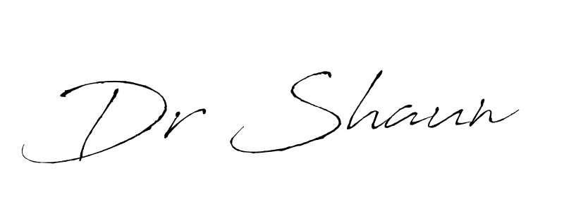 Dr Shaun stylish signature style. Best Handwritten Sign (Antro_Vectra) for my name. Handwritten Signature Collection Ideas for my name Dr Shaun. Dr Shaun signature style 6 images and pictures png