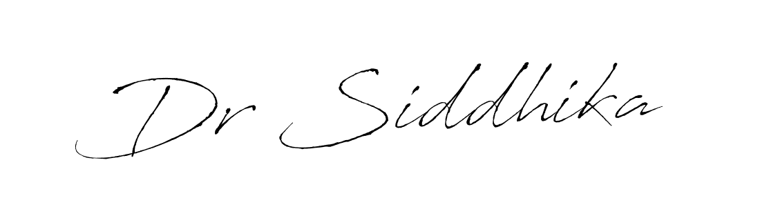 The best way (Antro_Vectra) to make a short signature is to pick only two or three words in your name. The name Dr Siddhika include a total of six letters. For converting this name. Dr Siddhika signature style 6 images and pictures png