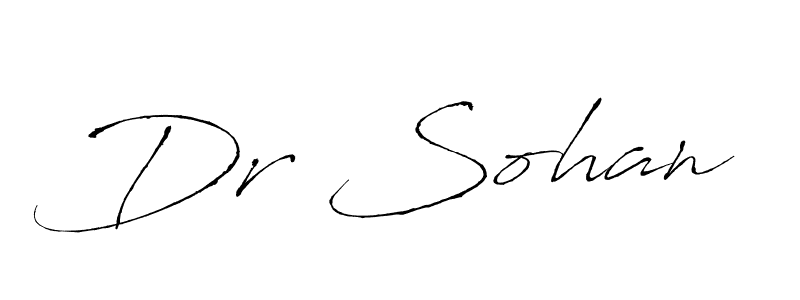 Antro_Vectra is a professional signature style that is perfect for those who want to add a touch of class to their signature. It is also a great choice for those who want to make their signature more unique. Get Dr Sohan name to fancy signature for free. Dr Sohan signature style 6 images and pictures png